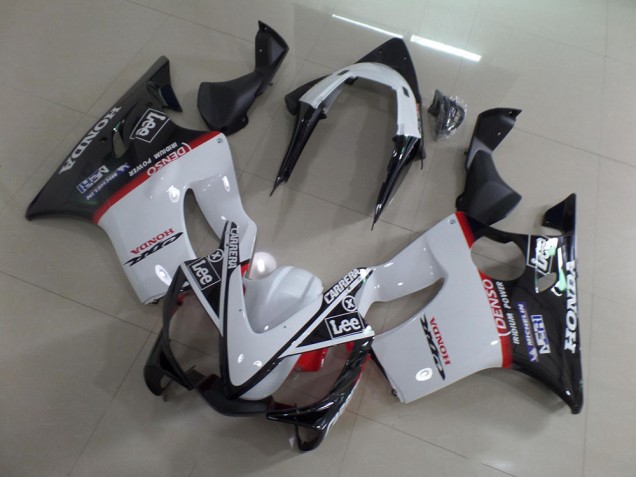 2001-2003 Weiß Schwarz Carrera Lee Honda CBR600 F4i Motorrad Verkleidung 2001-2003 Weiß Schwarz Carrera Lee Honda CBR600 F4i Motorrad Verkleidung