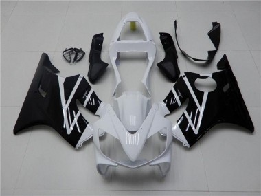 2001-2003 Weiß Schwarz Honda CBR600 F4i Motorrad Verkleidung