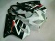 2001-2003 Weiß Schwarz Honda CBR600 F4i Motorrad Verkleidungen