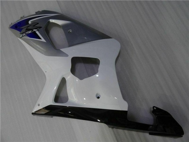2001-2003 Weiß Silber Suzuki GSXR 600/750 Motorrad Verkleidung 2001-2003 Weiß Silber Suzuki GSXR 600/750 Motorrad Verkleidung