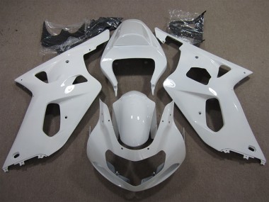 2001-2003 Weiß Suzuki GSXR 600 Motorrad Verkleidung