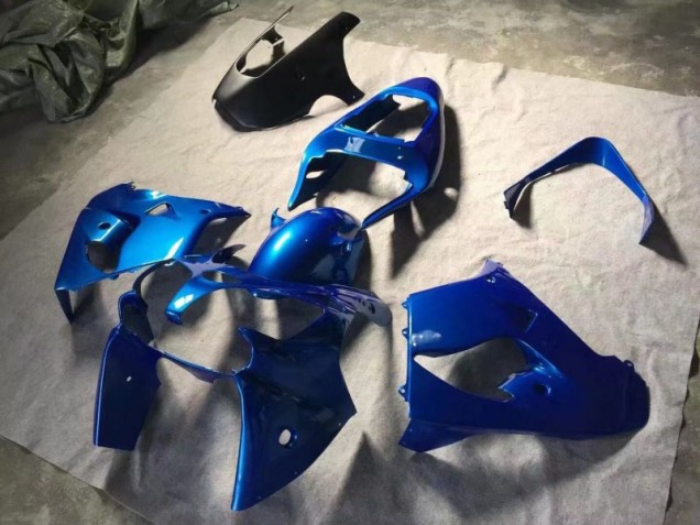 2002-2003 Blau Matt Schwarz Kawasaki ZX9R Motorrad Verkleidung 2002-2003 Blau Matt Schwarz Kawasaki ZX9R Motorrad Verkleidung