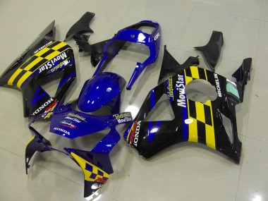 2002-2003 Blau Telefunica Movistar Castrol Honda CBR900RR 954 Motorrad Verkleidung