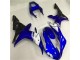 2002-2003 Blau Weiß Yamaha YZF R1 Motorrad Vollverkleidung 2002-2003 Blau Weiß Yamaha YZF R1 Motorrad Vollverkleidung