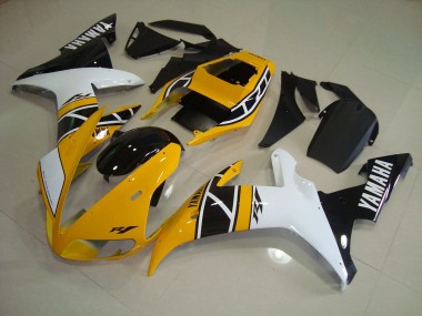 2002-2003 Gelb Anniversary Yamaha YZF R1 Motorrad Verkleidung