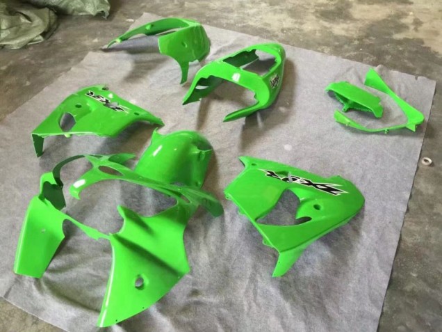 2002-2003 Grün Kawasaki ZX9R Motorrad Verkleidung 2002-2003 Grün Kawasaki ZX9R Motorrad Verkleidung