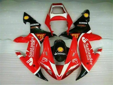 2002-2003 Rot Yamaha YZF R1 Motorrad Vollverkleidung