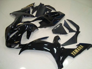 2002-2003 Schwarz Gold Yamaha YZF R1 Motorrad Verkleidung