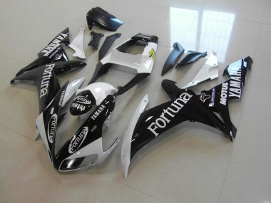 2002-2003 Schwarz Silber Yamaha YZF R1 Motorrad Verkleidungen