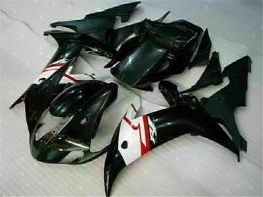 2002-2003 Schwarz Yamaha YZF R1 Motorrad Verkleidung Komplett Sets