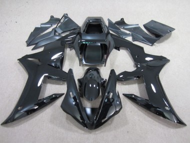 2002-2003 Schwarz Yamaha YZF R1 Motorrad Verkleidung & Plastik