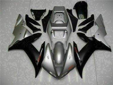 2002-2003 Schwarz Yamaha YZF R1 Motorrad Verkleidungen