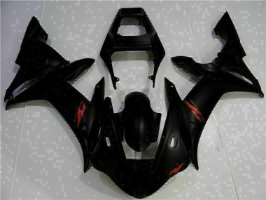 2002-2003 Schwarz Yamaha YZF R1 Motorrad Verkleidungen & Plastik