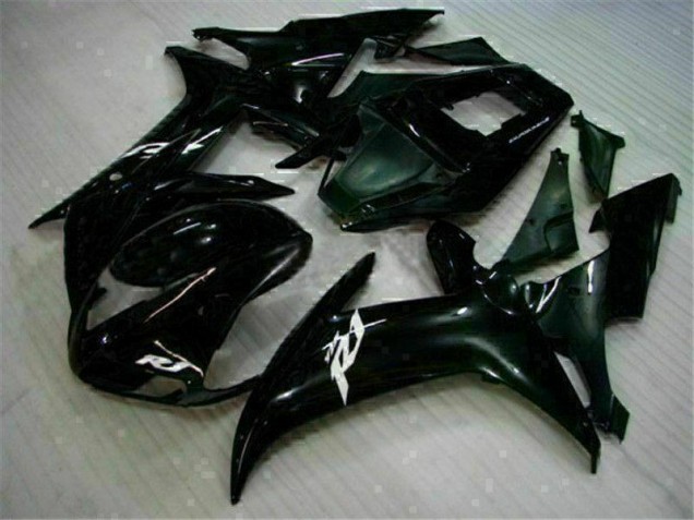 2002-2003 Schwarz Yamaha YZF R1 Motorradverkleidung 2002-2003 Schwarz Yamaha YZF R1 Motorradverkleidung