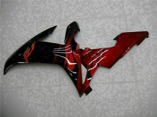 2002-2003 Schwarz Yamaha YZF R1 Verkleidung 2002-2003 Schwarz Yamaha YZF R1 Verkleidung