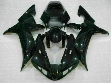 2002-2003 Schwarz Yamaha YZF R1 Verkleidungen & Plastik
