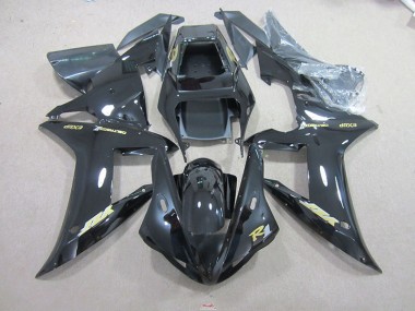 2002-2003 Schwarz und Gold Aufkleber Yamaha YZF R1 Motorrad Verkleidung