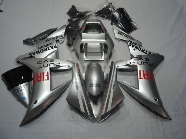 2002-2003 Silber Fiat Yamaha YZF R1 Motorrad Verkleidung