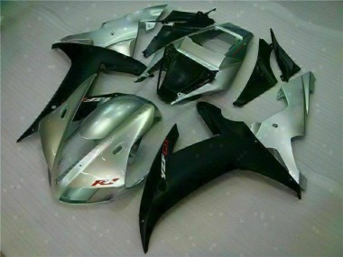 2002-2003 Silber Schwarz Yamaha YZF R1 Motorrad Verkleidung