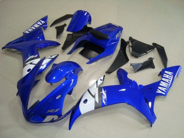 2002-2003 Weiß Blau Yamaha YZF R1 Motorrad Verkleidung
