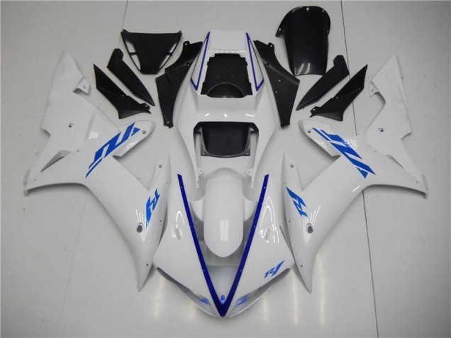 2002-2003 Weiß Yamaha YZF R1 Motorrad Verkleidung Komplett Sets 2002-2003 Weiß Yamaha YZF R1 Motorrad Verkleidung Komplett Sets