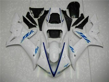 2002-2003 Weiß Yamaha YZF R1 Motorrad Verkleidung & Plastik