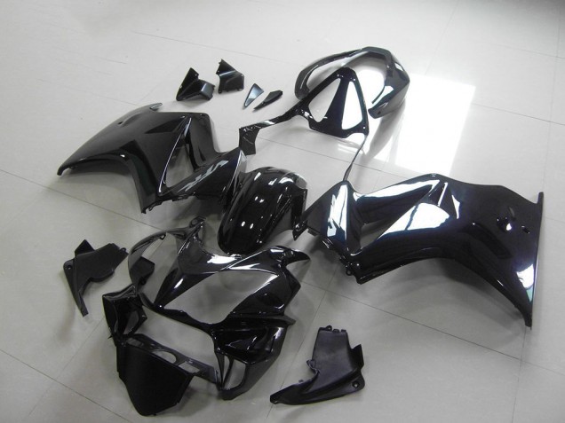 2002-2013 Glänzend Schwarz Honda VFR800 Motorrad Verkleidung 2002-2013 Glänzend Schwarz Honda VFR800 Motorrad Verkleidung