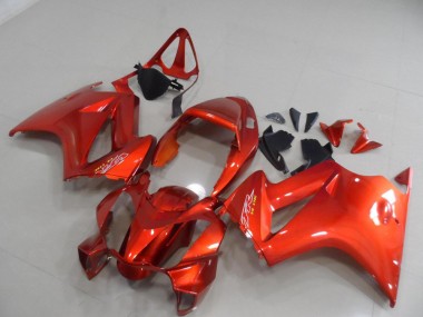 2002-2013 Rot Honda VFR800 Motorrad Verkleidungen
