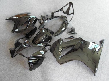 2002-2013 Schwarz Honda VFR800 Motorrad Verkleidung