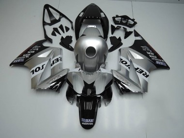 2002-2013 Silber Repsol Honda VFR800 Motorrad Vollverkleidung