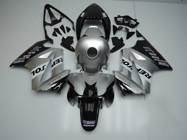 2002-2013 Silber Repsol Honda VFR800 Motorrad Vollverkleidung 2002-2013 Silber Repsol Honda VFR800 Motorrad Vollverkleidung