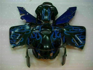 2003-2004 Blau Honda CBR600RR Motorrad Verkleidungen