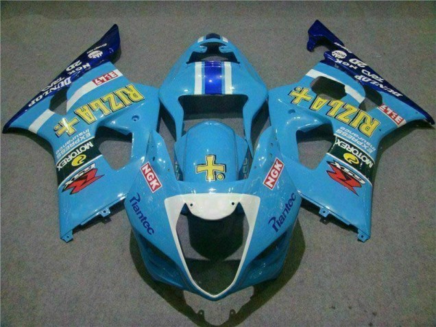 2003-2004 Blau Suzuki GSXR 1000 Motorrad Verkleidung