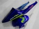 2003-2004 Blaugrün Movistar Castrol Honda CBR600RR Motorrad Verkleidung 2003-2004 Blaugrün Movistar Castrol Honda CBR600RR Motorrad Verkleidung