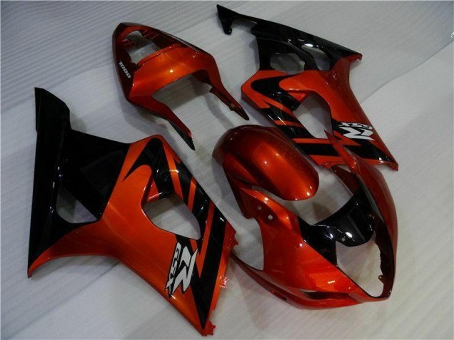 2003-2004 Braun Schwarz Suzuki GSXR 1000 Motorrad Verkleidungen