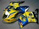 2003-2004 Gelb Blau Suzuki GSXR 1000 Motorrad Verkleidung 2003-2004 Gelb Blau Suzuki GSXR 1000 Motorrad Verkleidung