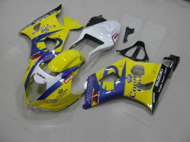 2003-2004 Gelb Corona Suzuki GSXR 1000 Motorrad Verkleidung