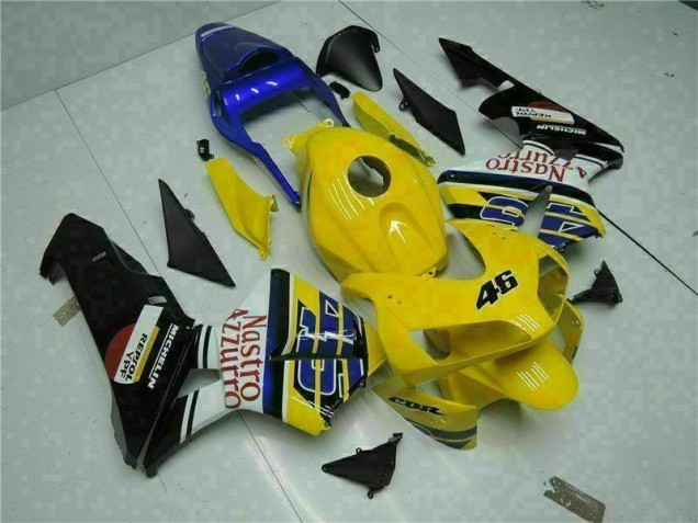 2003-2004 Gelb Honda CBR600RR Motorrad Verkleidung 2003-2004 Gelb Honda CBR600RR Motorrad Verkleidung