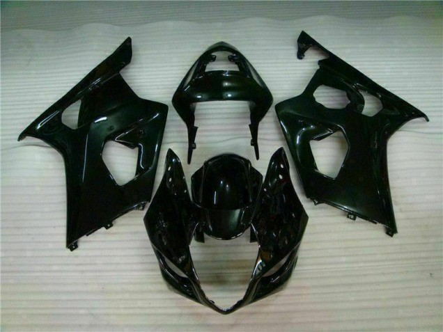 2003-2004 Glänzend Schwarz Suzuki GSXR 1000 Motorrad Verkleidung 2003-2004 Glänzend Schwarz Suzuki GSXR 1000 Motorrad Verkleidung