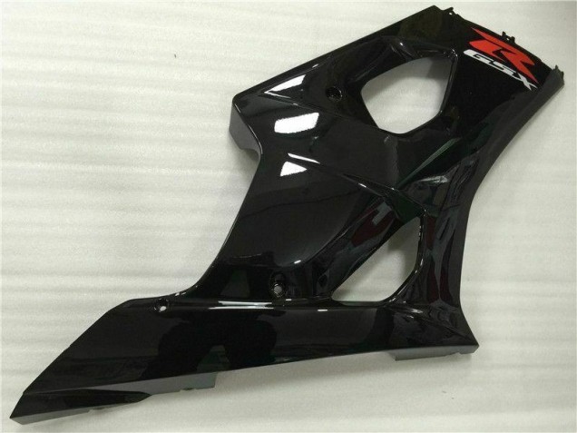 2003-2004 Glänzend Schwarz Suzuki GSXR 1000 Motorrad Vollverkleidung 2003-2004 Glänzend Schwarz Suzuki GSXR 1000 Motorrad Vollverkleidung
