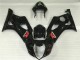 2003-2004 Glänzend Schwarz Suzuki GSXR 1000 Motorrad Vollverkleidung 2003-2004 Glänzend Schwarz Suzuki GSXR 1000 Motorrad Vollverkleidung
