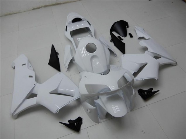 2003-2004 Glänzend Weiß Honda CBR600RR Motorrad Verkleidung 2003-2004 Glänzend Weiß Honda CBR600RR Motorrad Verkleidung