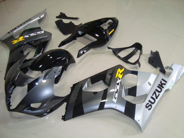2003-2004 Graues Silber Suzuki GSXR 1000 Motorrad Verkleidung 2003-2004 Graues Silber Suzuki GSXR 1000 Motorrad Verkleidung