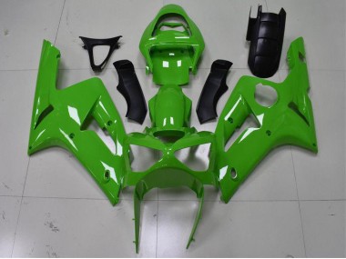 2003-2004 Grün Kawasaki ZX6R Motorrad Verkleidungen