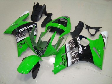 2003-2004 Grün Nakano Kawasaki ZX6R Motorrad Verkleidung