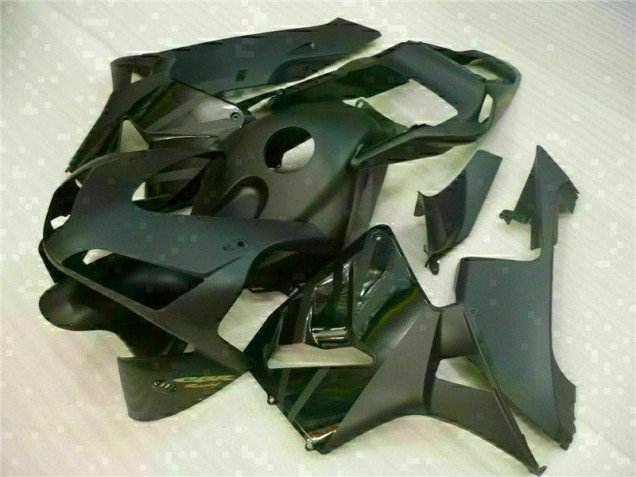 2003-2004 Matt Schwarz Honda CBR600RR Motorrad Verkleidung 2003-2004 Matt Schwarz Honda CBR600RR Motorrad Verkleidung