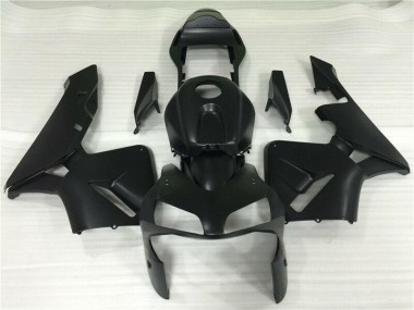 2003-2004 Matt Schwarz Honda CBR600RR Motorrad Verkleidungen