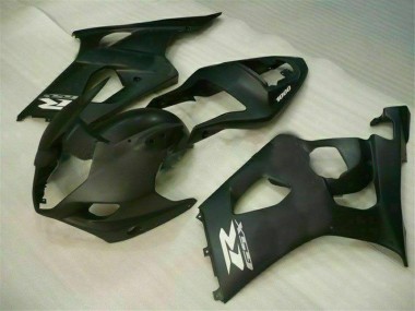 2003-2004 Matt Schwarz Suzuki GSXR 1000 Motorrad Verkleidung