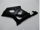 2003-2004 Matt Schwarz Suzuki GSXR 1000 Motorrad Vollverkleidung 2003-2004 Matt Schwarz Suzuki GSXR 1000 Motorrad Vollverkleidung