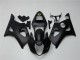 2003-2004 Matt Schwarz Suzuki GSXR 1000 Motorrad Vollverkleidung 2003-2004 Matt Schwarz Suzuki GSXR 1000 Motorrad Vollverkleidung